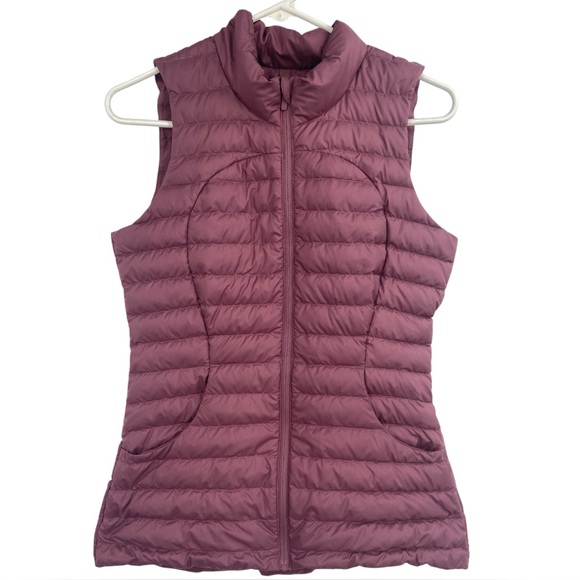 lululemon athletica Jackets & Blazers - Lululemon LW4BELS Women's Plumful Full Zip Pack‎ It Down Puffer Vest Sz 4